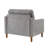 Sarah 39" Upholstered Square Arm Club Chair-1388776633