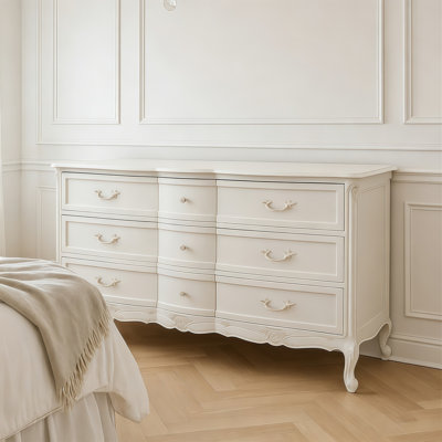 Commode de style français rétro sculptée