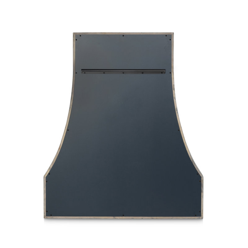 Great House Hourglass Hall Mirror, Silver