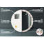 Huldar Glass Flat Wall Mirror
