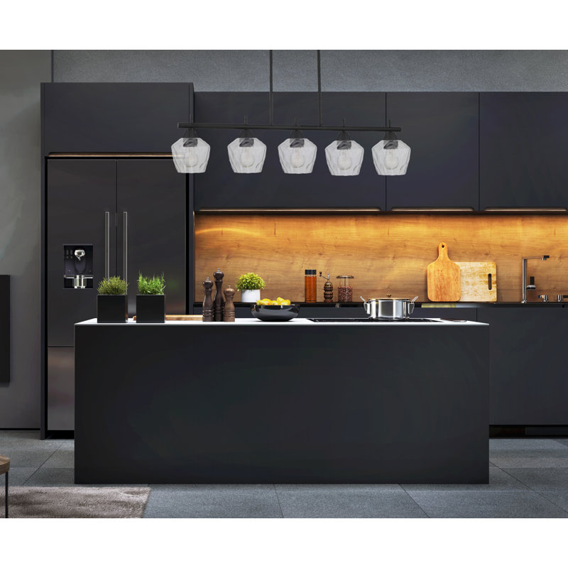 Minka Lavery Camrin Transitional Island Light, Coal