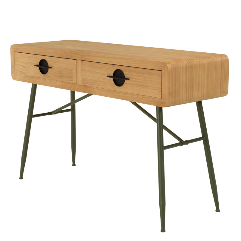 Ancle 120cm Solid Wood Top Console Table
