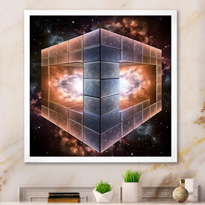 Block Universe Theory Space Galaxy I - Print