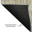 Tapis beige Cerrito AMF580 lavable à la machine de qualité supérieure-104962459
