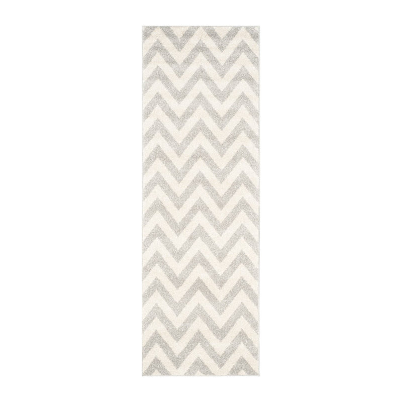 Falstaff Performance Chevron Rug, Runner 2'3" x 9'