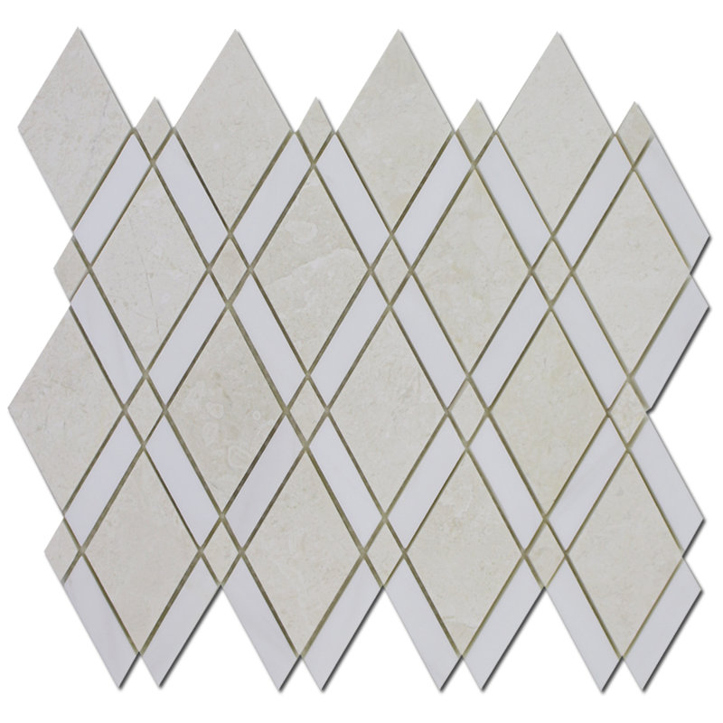 RHOMBOID PERLA w/ DOLOMITE POLISHED