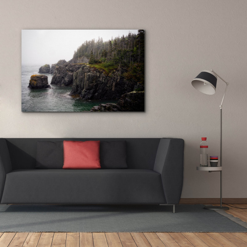«The Bold Coast» par Rick Berk, art mural sur toile, H 40 po x l 60 po x P 1,5 po