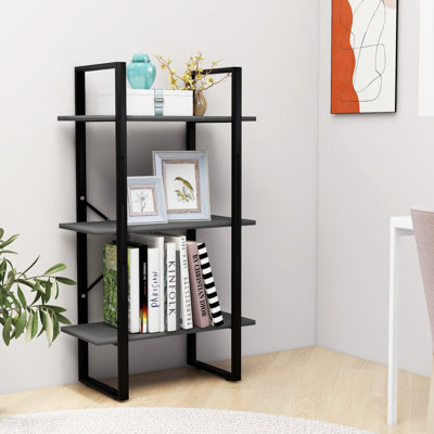 Tablette de rangement en bois d'ingénierie 23,6 po x 11,8 po x 41,3 po