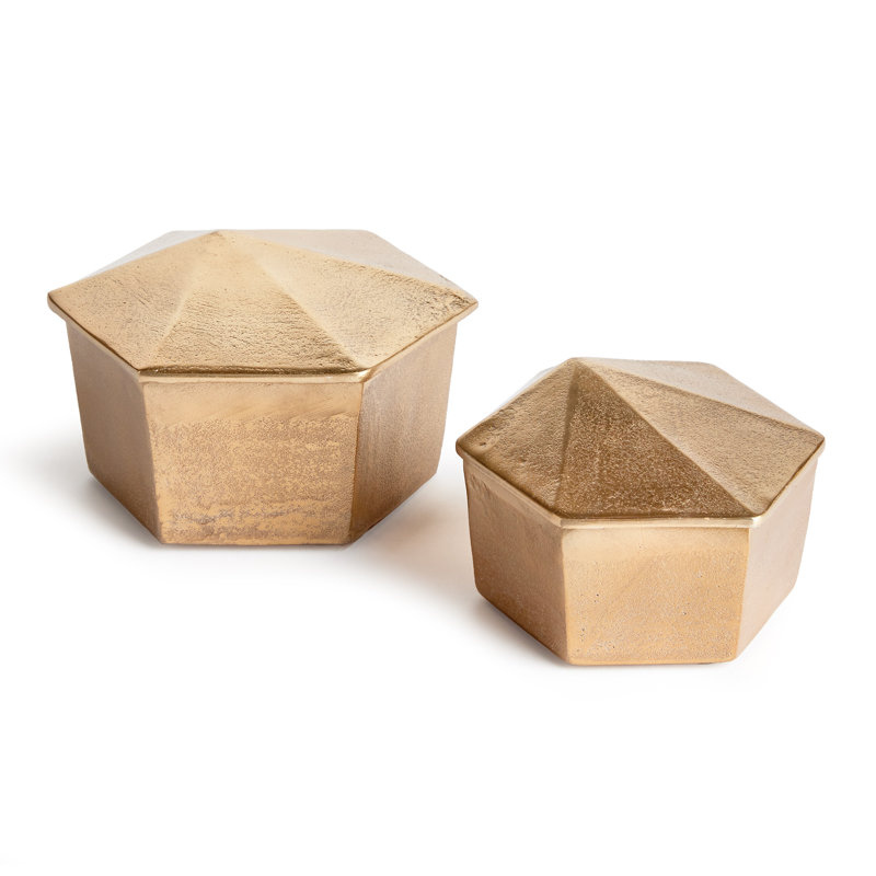 Isidor Aluminum Decorative Box