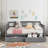 Daybed Wood Bed with Two Drawers-114800244