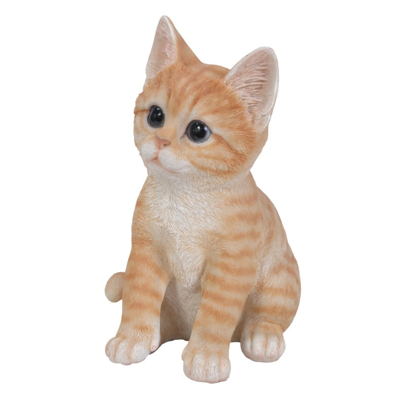 Figurine de chaton assis