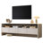 Dulane 70'' Modern TV Stand with Open Shelf&Large Storage Space for TVs up to 75'',White-977339615