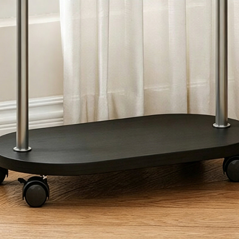 Portemanteau Modern, Black/Silver