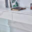 Environmental Protection MDF Minimalist Dresser, Desk, Desktop Computer Desk, With Double Drawer Storage Space, Simple Home, Perfect  Various Styles Of Home Environment.