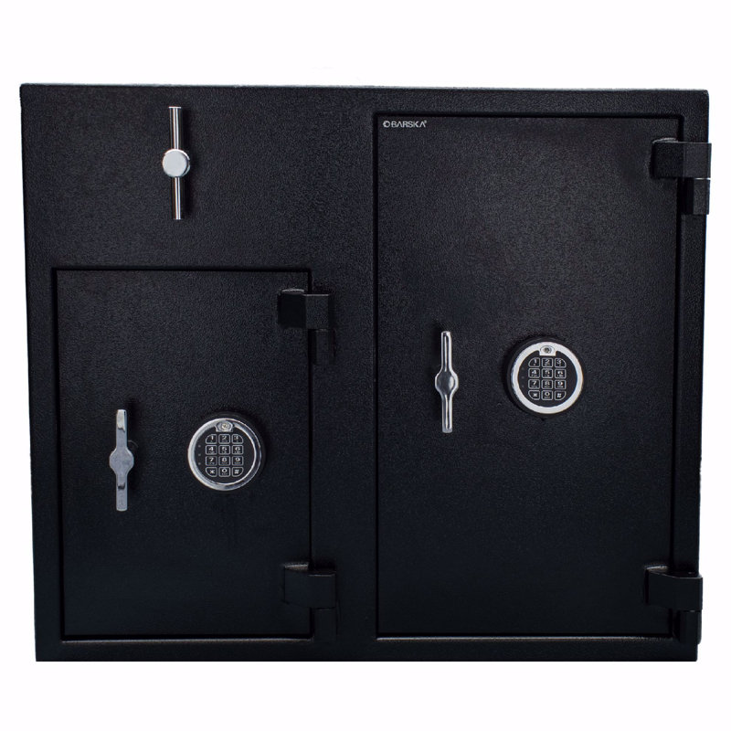 2.58/4.68 CB FT ROTARY TWO KEYPAD DEPOSITORY SAFE