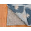 Tapis de couloir 100% laine 2 pi 6 po x 6 pi bleu à motif géométrique moderne noué à la main 48DAB308F587464EA13AB515B0835A47
