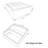 Avalon 35"W Upholstered Linen-Look Fabric Modern Square Coffee Table Storage Ottoman with 4 Flip-Over Trays-1916693126