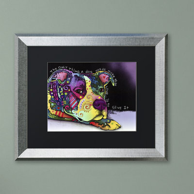 «Affection», reproduction d'art sur toile encadrée