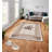 Luxurious Non-Slip Area Rug, 4.0 x 5.9 Feet, 100% Polyester, 740g/m² | Velvet Fabric with Digital Print | Easy-Clean Laminated Sponge Underside, Machine Washable | Perfect for Living Room, Bedroom & Home Decor-1836935770