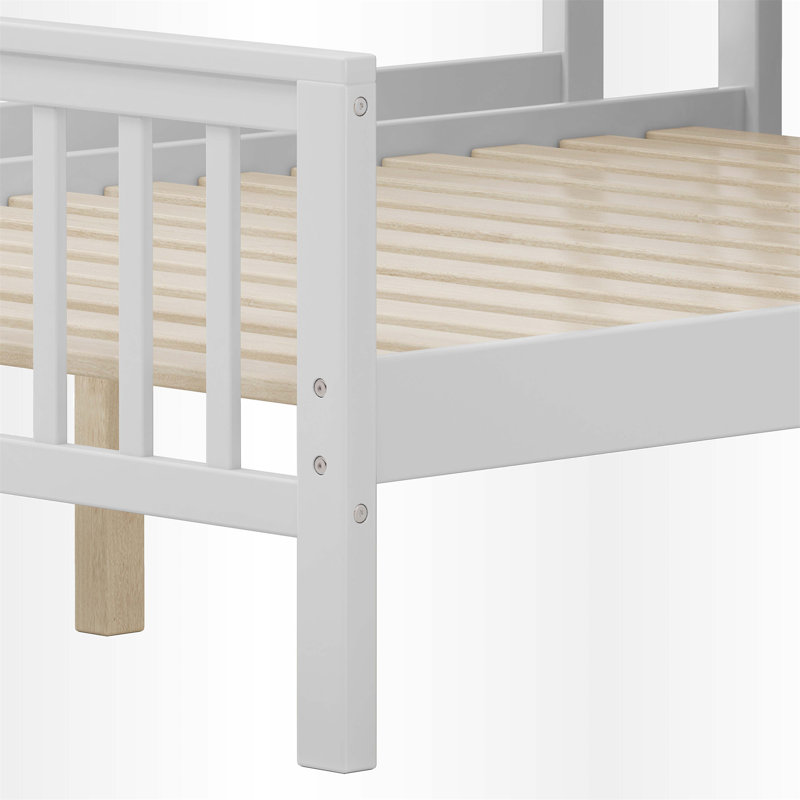 Douglaston Kids Twin Over Full Bunk Bed, White