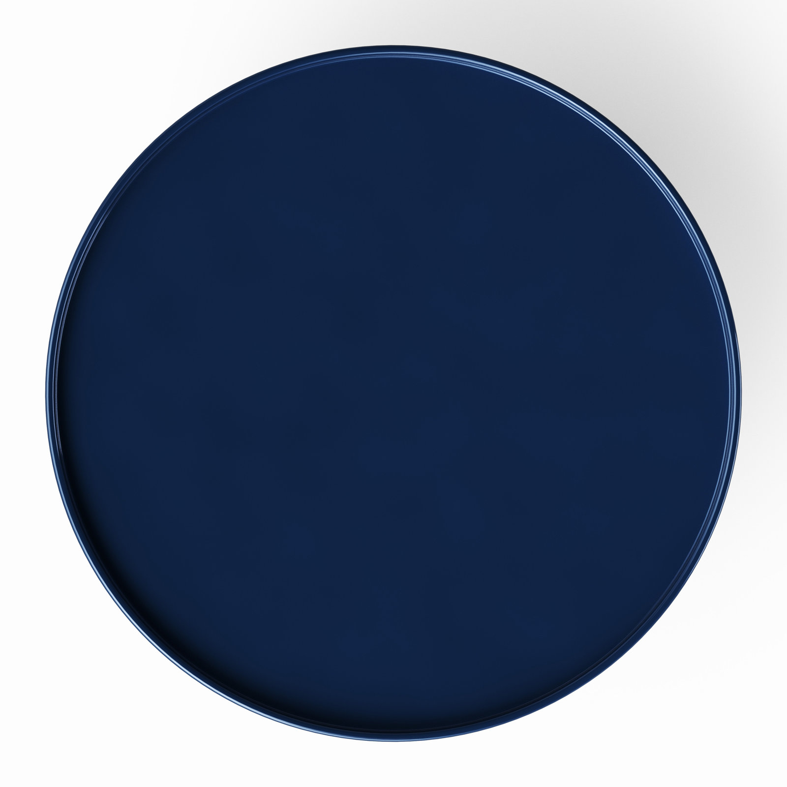 Isthia Single Coffee Table, Navy