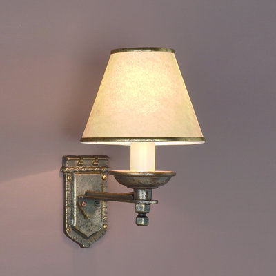 Wethersfield Steel Candle Wall Light