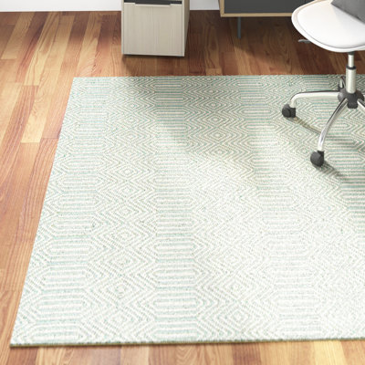 Lisette Geometric Flatweave Area Rug