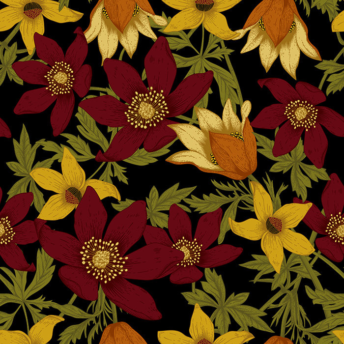 Mtecombe 2.5m x 1.04m Matte Mural, 208 x 146cm