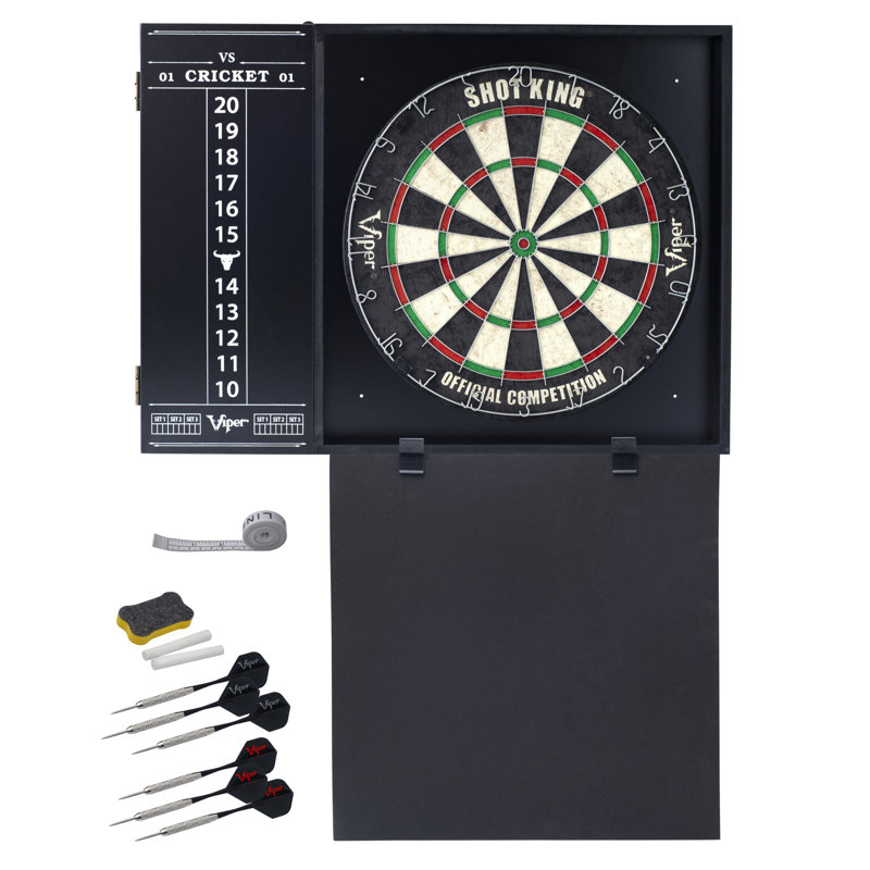 Steadfast Bristle Dartboard with Darts