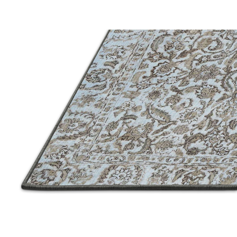 Floral Indoor Rug, Rectangle 3' x 5'
