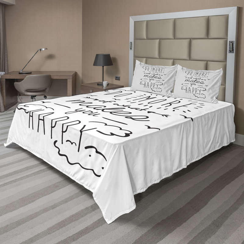 Microfiber Sheet Set, Full Sheet Set + Fitted Sheet + 2 Pillowcases