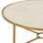 Markley Forged Metal Round Coffee Table