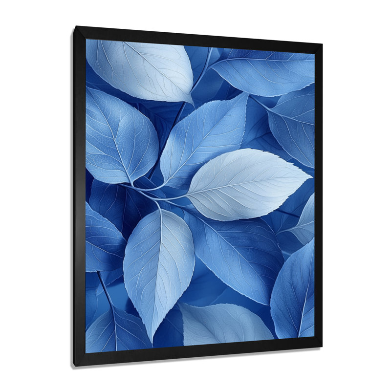 Retford - impressions sur toile florales, 20" H x 12" W, Picture Framed, Black