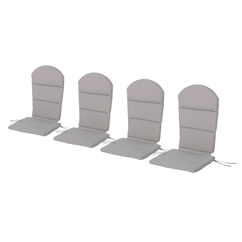 Outdoor 1.5'' Adirondack Chair Back Cushion, Gray