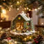 Décoration de Noël : Poulailler de Noël, ornement suspendu en acrylique 2D, abri à poules d'hiver, style ferme, cadeau pour les amoureux des poules.
