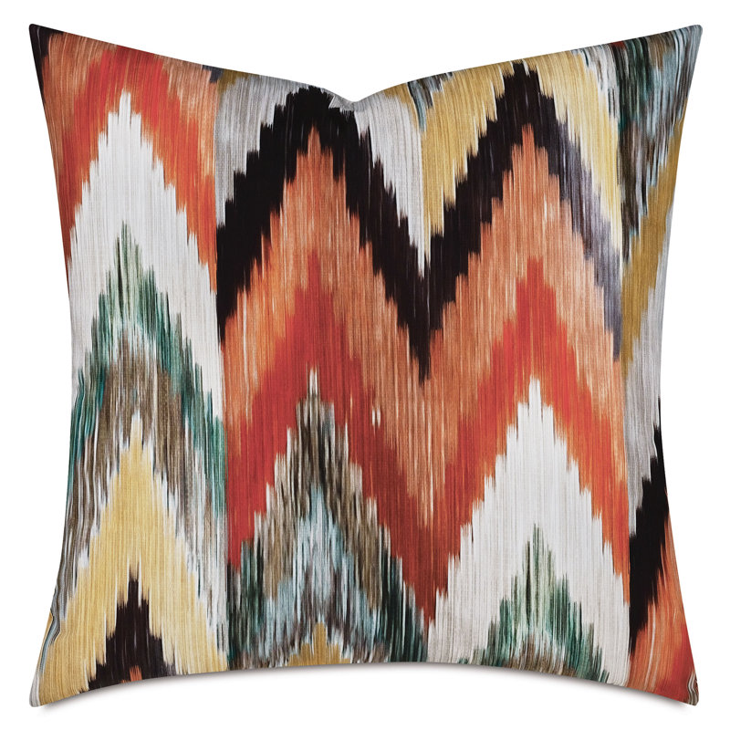 Donatella Chevron Decorative Pillow, Square 24"