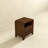 Solid Wood Nightstand With Two Drawers