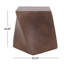 Table d'appoint en béton légère avec construction, résistante à l'utilisation de la table chic, rehausse l'ambiance intérieure