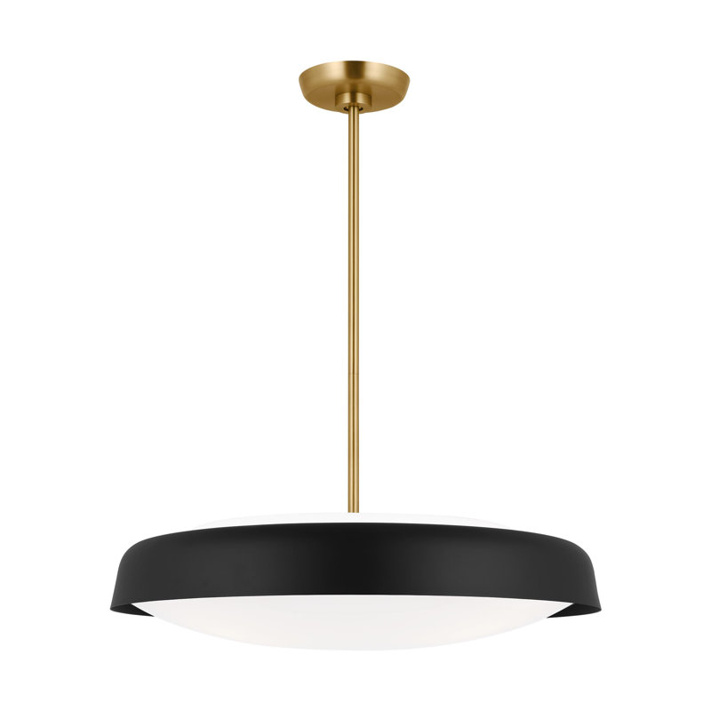 Draper 3 - Light Unique/Statement Pendant, Midnight Black