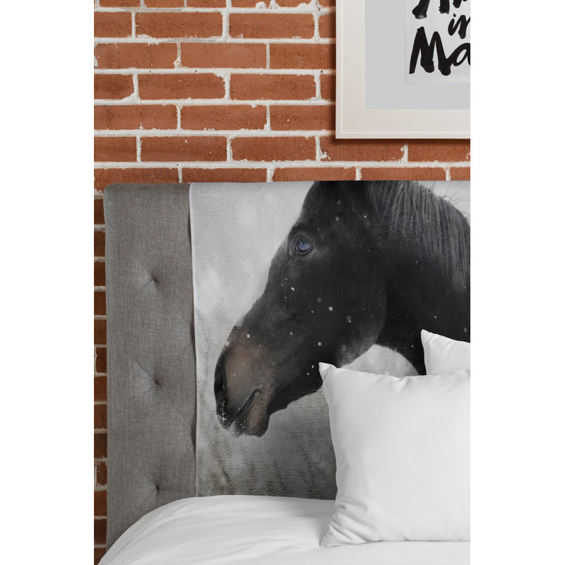 Tapisserie winter cheval par chelsea victoria