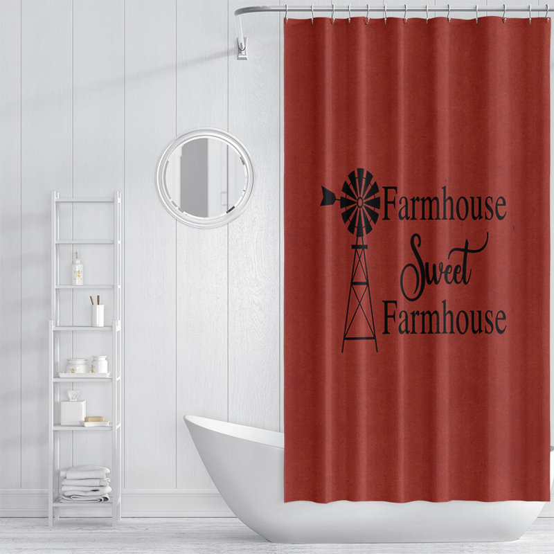 Cronenbold Abstract Shower Curtain, 83" H x 70" W