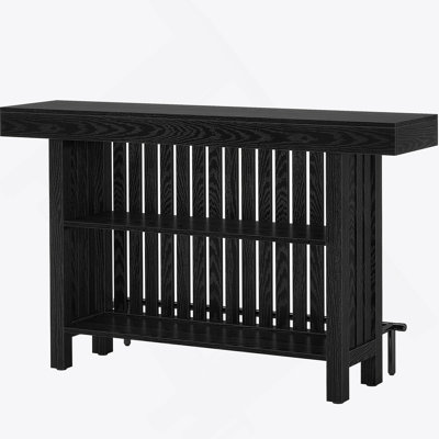 Unité de bar 63 po Modern Black