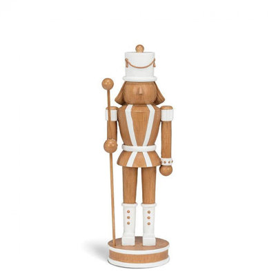 Figurine casse-noisette tenant une matraque