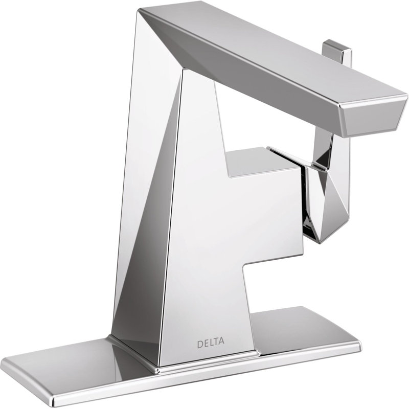 Single Handle Bathroom Faucet, Lumicoat Chrome
