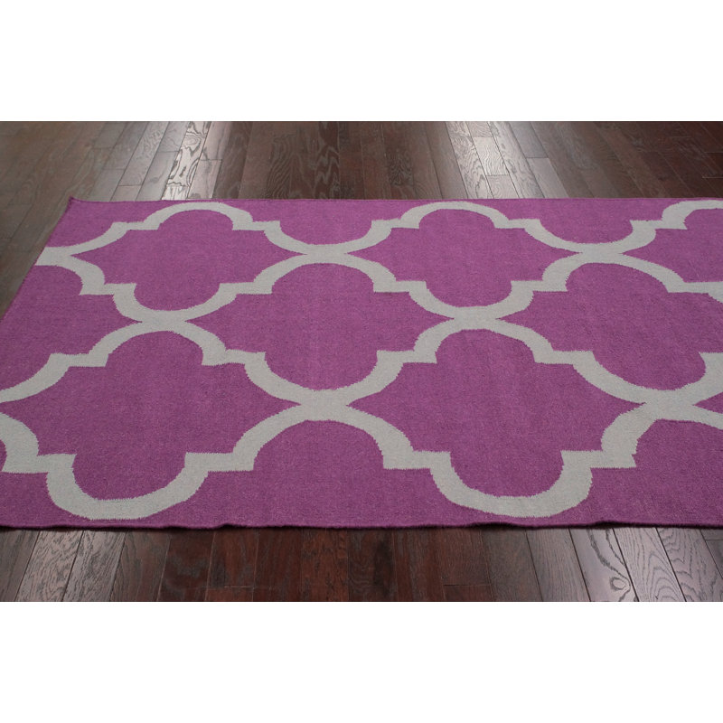 Panama Wool Geometric Indoor Rug, Rectangle 7'6" x 9'6"