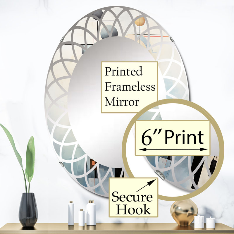 Miroir mural Bardmoor, 36 po x 24 po