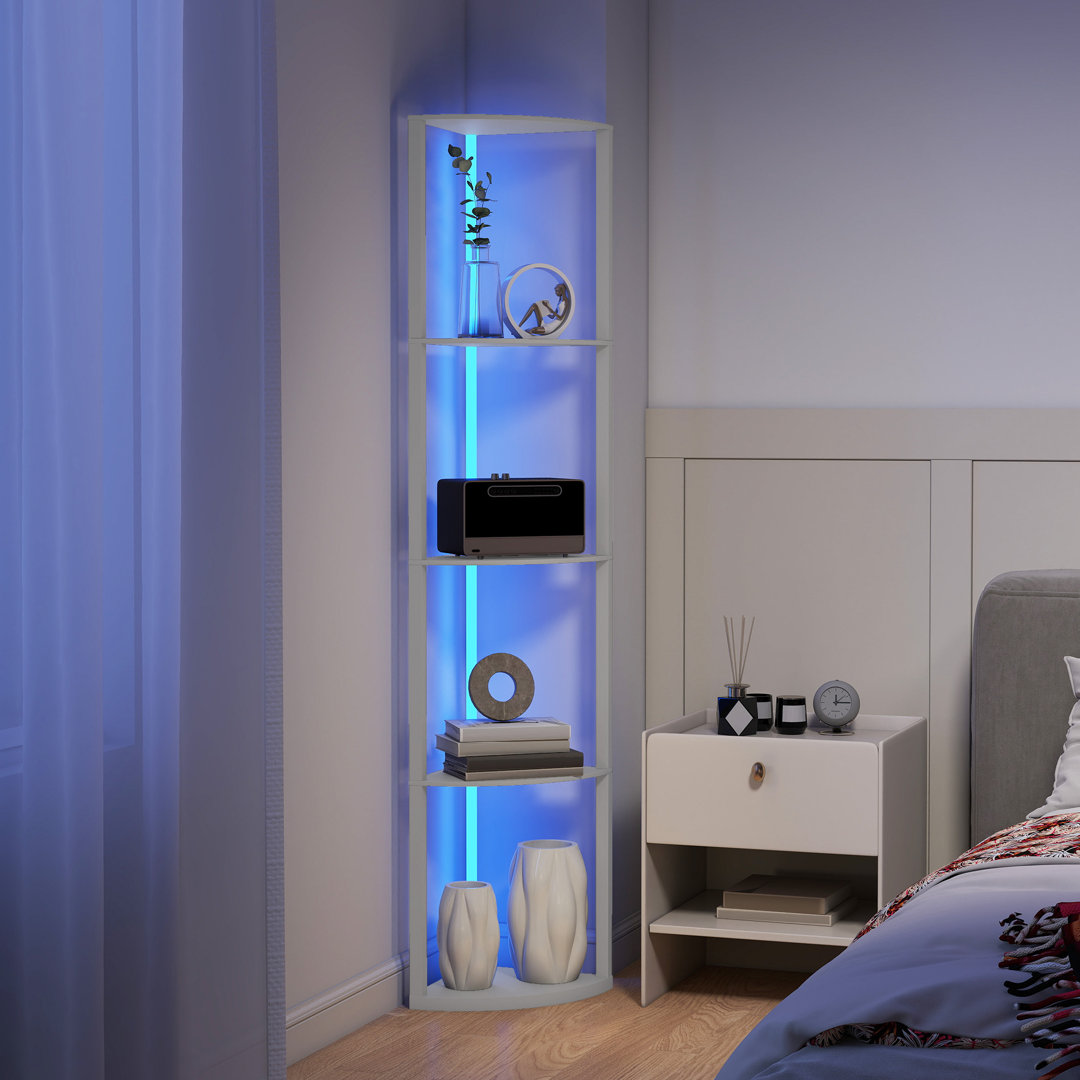 163cm PVC Coating LED Column Floor Lamp