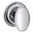 Privacy Polished Chrome Egg