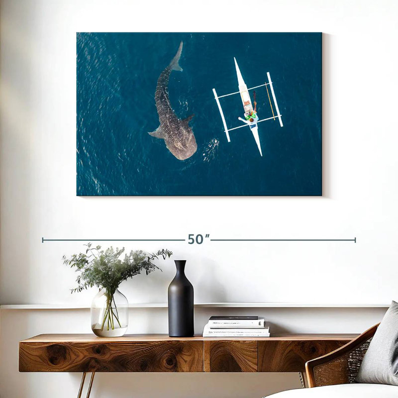Requin-baleine Brampt Oslob, H 26 po x l 39 po
