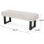 Banc en tissu Ashford Boho